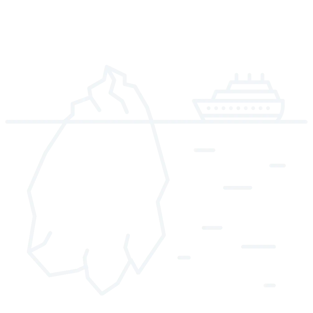 iceberg graphic